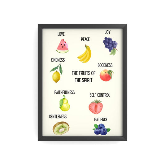 Fruits Of The Spirit Poster