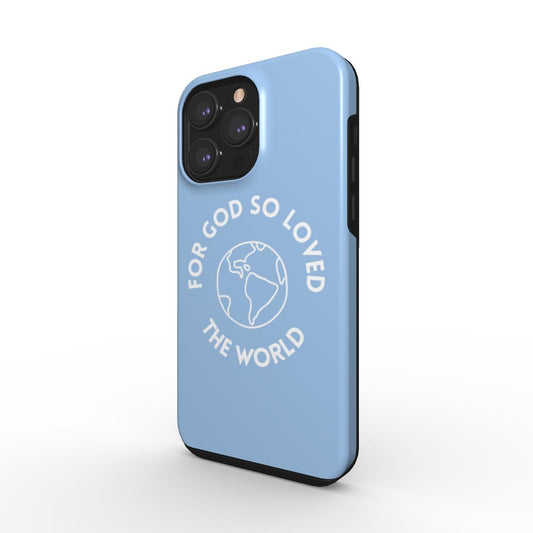 Tough For God So Loved The World Phone Case