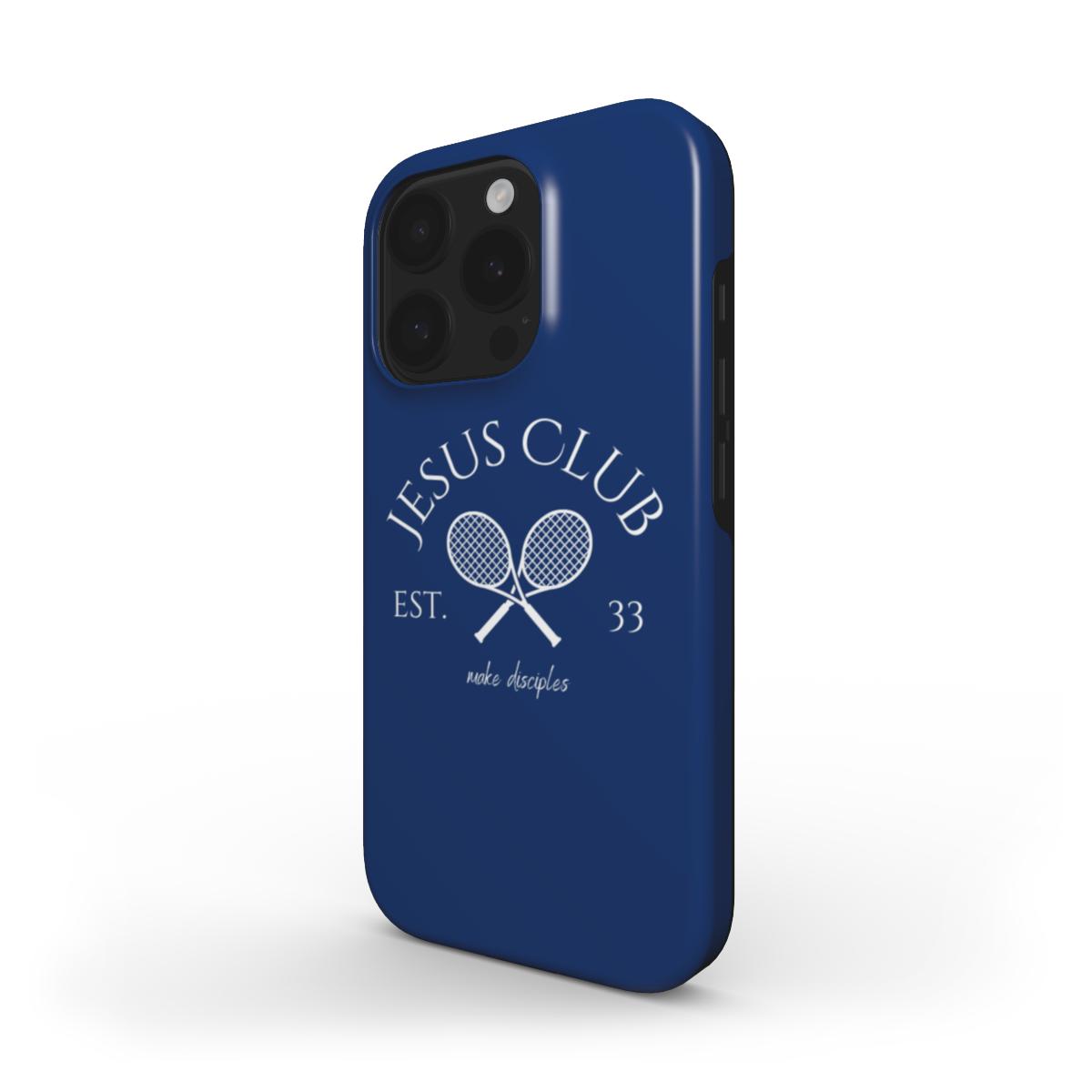 MagSafe Jesus Tennis Club Phone Case