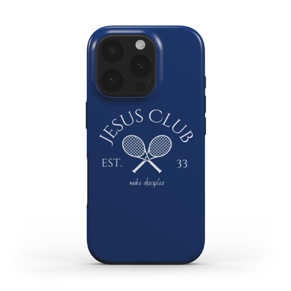 MagSafe Jesus Tennis Club Phone Case