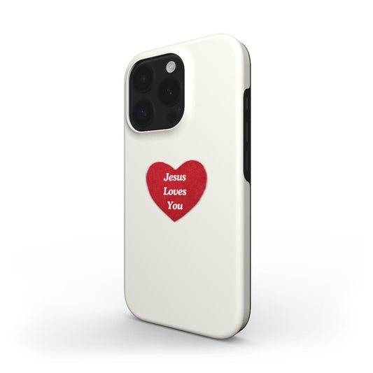 MagSafe Red Heart Phone Case