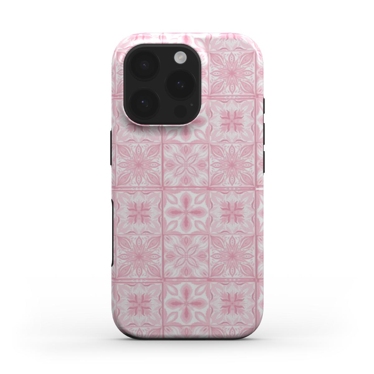 MagSafe Pink Tile Phone Case