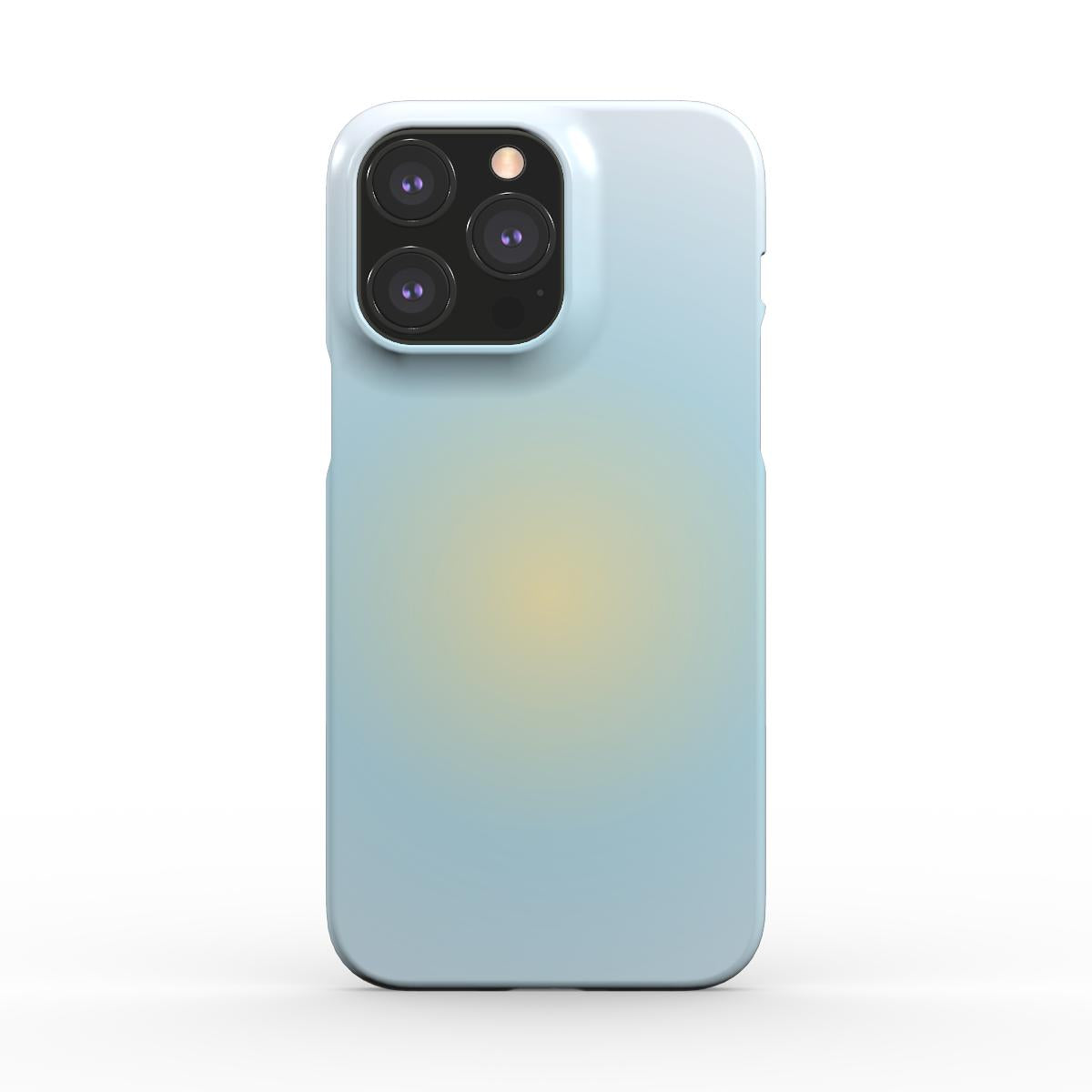 Thin Blue & Yellow Gradient Phone Case