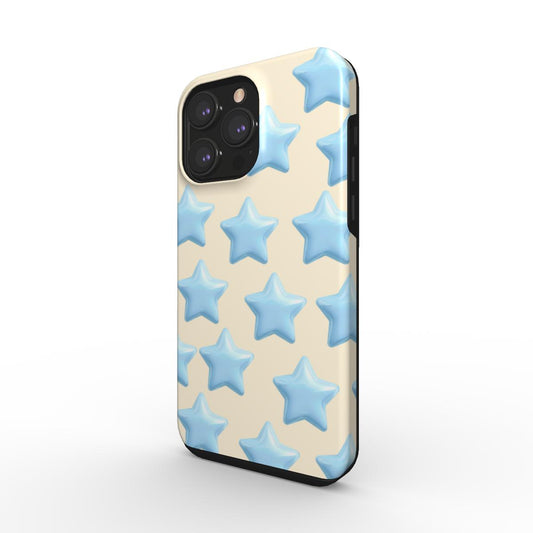 Tough Blue Star Balloon Phone Case